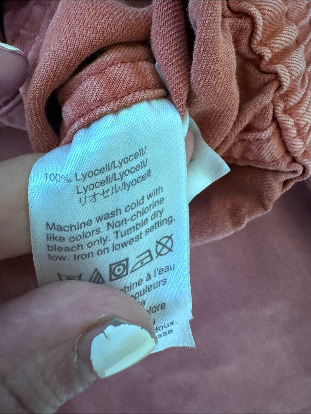 J. Crew Washed Rose Cropped Utility Pants - Picture 8 of 8